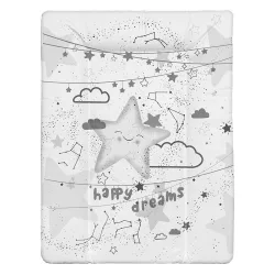   Color podložka na prebaľovanie, mäkká, malá, 70 x 50 cm – Happy dreams