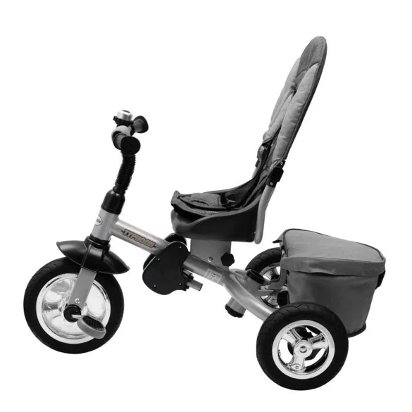 Baby Mix TYPHOON 360° trojkolka 3 v 1 – modrá