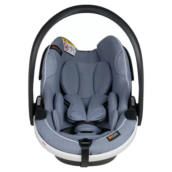 BeSafe autosedačka iZi Go Modular X2 i-Size, 40–75 cm – Cloud Mélange
