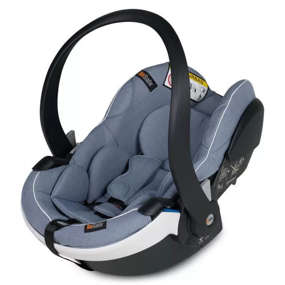 BeSafe autosedačka iZi Go Modular X2 i-Size, 40–75 cm – Cloud Mélange