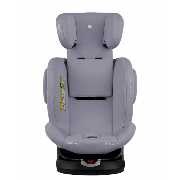 Detská autosedačka Kikkaboo i-Felix, i-Size, 40–150 cm – svetlosivá