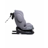 Detská autosedačka Kikkaboo i-Felix, i-Size, 40–150 cm – svetlosivá