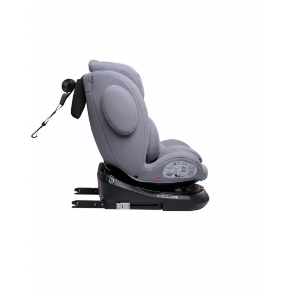Detská autosedačka Kikkaboo i-Felix, i-Size, 40–150 cm – svetlosivá