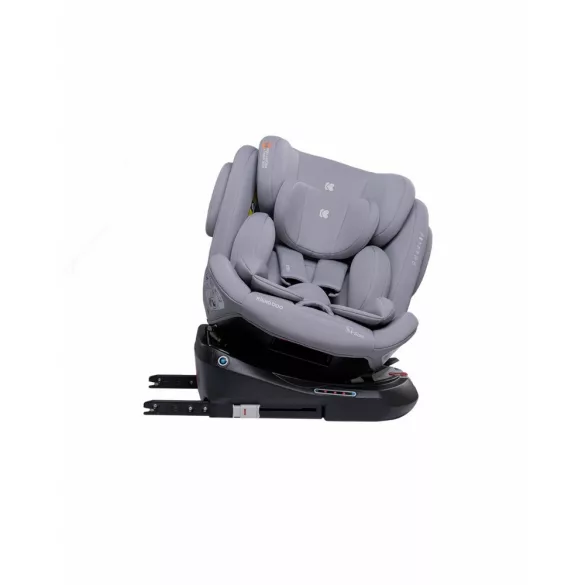 Detská autosedačka Kikkaboo i-Felix, i-Size, 40–150 cm – svetlosivá