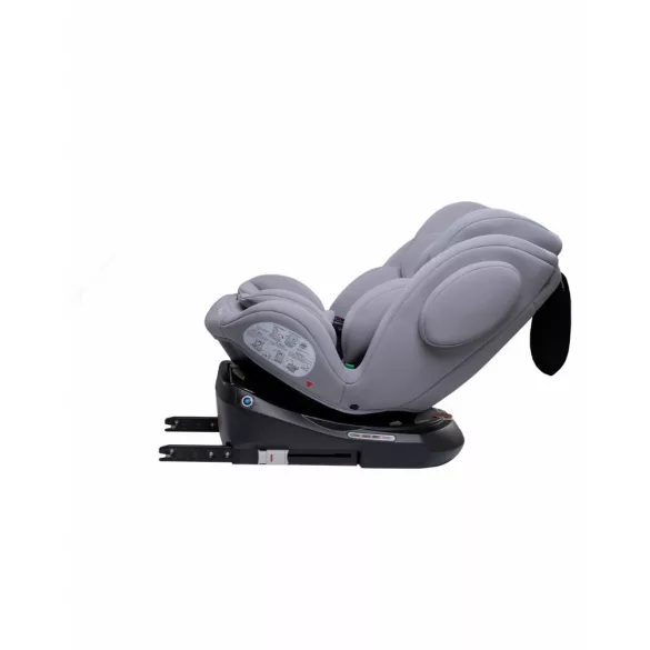 Detská autosedačka Kikkaboo i-Felix, i-Size, 40–150 cm – svetlosivá