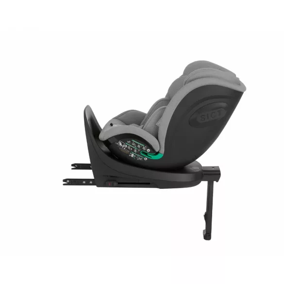 Kikkaboo i-Twist, detská autosedačka i-Size, 40–150 cm – svetlosivá