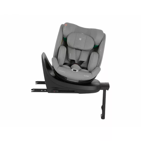 Kikkaboo i-Twist, detská autosedačka i-Size, 40–150 cm – svetlosivá