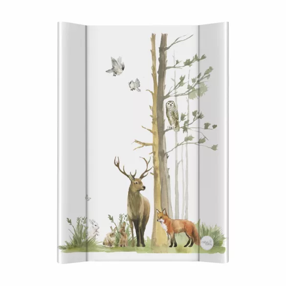 Ceba prebaľovacia podložka, tuhá, obojstranná 50x70 cm BASIC – les