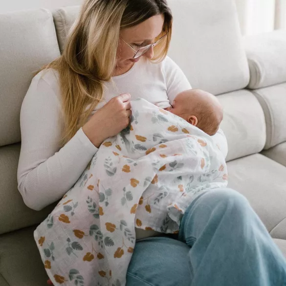BabyOno textilná plienka farebná 3 ks – zelená 348/12