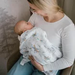 BabyOno bambusová textilná plienka farebná 3 ks – sivá 397/10