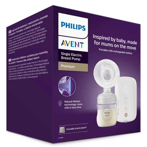 Philips AVENT elektrická odsávačka mlieka s nabíjateľnou batériou SCF396/31