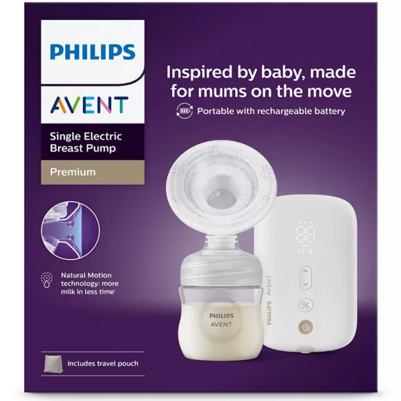 Philips AVENT elektrická odsávačka mlieka s nabíjateľnou batériou SCF396/31