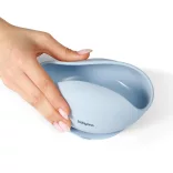 BabyOno miska so silikónovým prísavným dnom – modrá 1481/01
