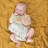 Taf Toys šatka na spanie s pútkom na cumlík Harry, lev 12975