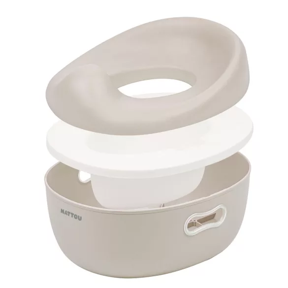 Nattou nočník 3in1 Potty – béžový