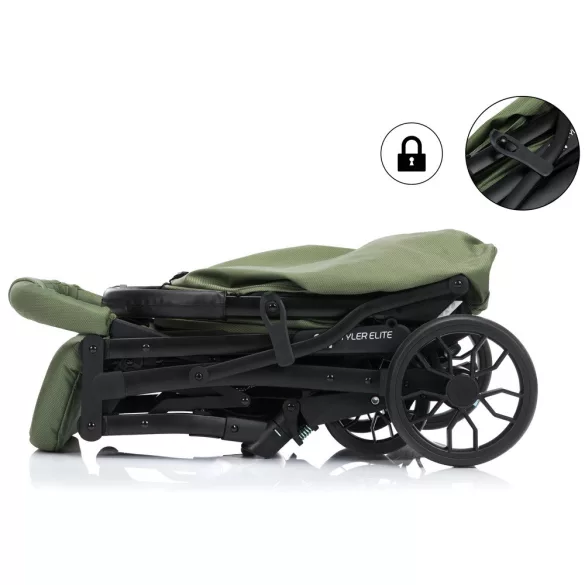Športový kočík Fill – Styler Elite zelený S750-29