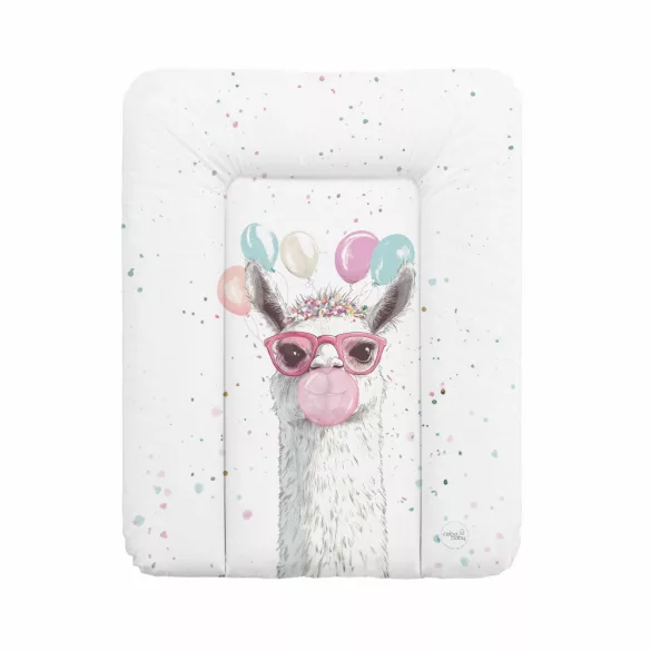 Ceba Prebaľovacia podložka, mäkká, malá 50x70 cm – BASIC Crazy Lama