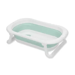   Skladacie detské vaničky Fillikid Orca BBT043-04 šalviovo-biele