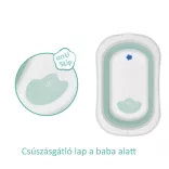 Skladacie detské vaničky Fillikid Orca BBT043-04 šalviovo-biele