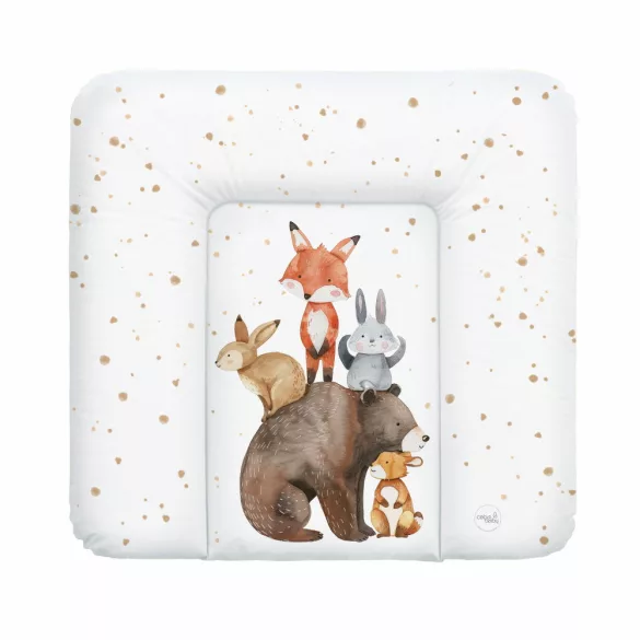 Ceba mäkká prebaľovacia podložka 75 x 72 cm Basic – Forest Friends