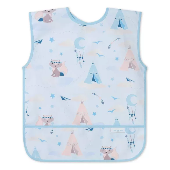 BabyOno Raccoon nepremokavá zásterka 2–4 roky 1642/01
