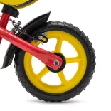 Detská odrážadlo Baby Mix Traveller s brzdou – červená