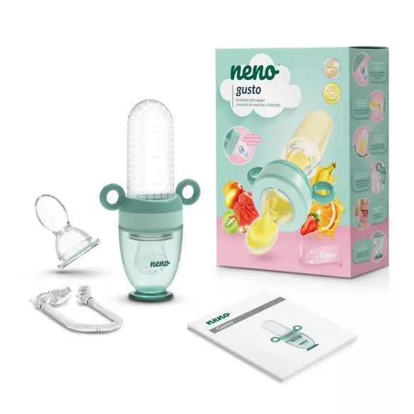Neno silikónová sieťka na kŕmenie s lyžičkou – Gusto