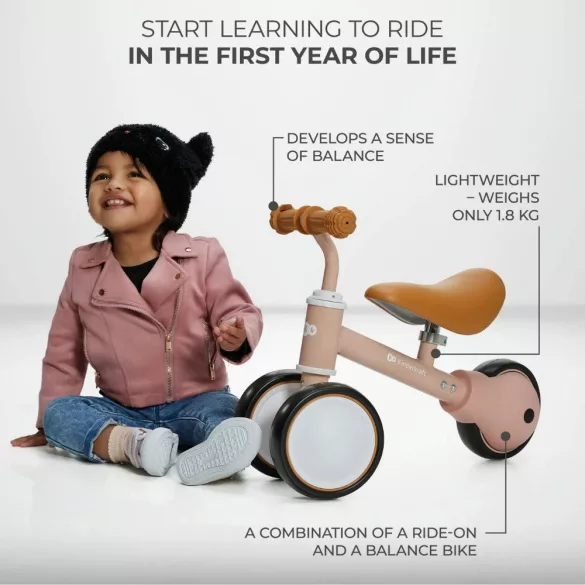 Kinderkraft odrážadlo mini Cutie béžové