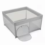 Cestovný ohrádka Kinderkraft 127 x 127 cm Ziki – sivá