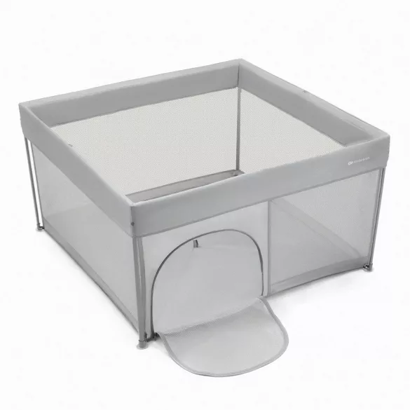 Cestovný ohrádka Kinderkraft 127 x 127 cm Ziki – sivá