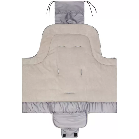 Fillikid fusak do kočíka Eco big 1220-37 strieborný