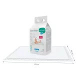 Prebaľovacia podložka BabyOno 20 + 2 ks 40x60 cm 513/22