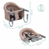 Stolová detská stolička Fillikid Comfort v prírodnej farbe 399-09
