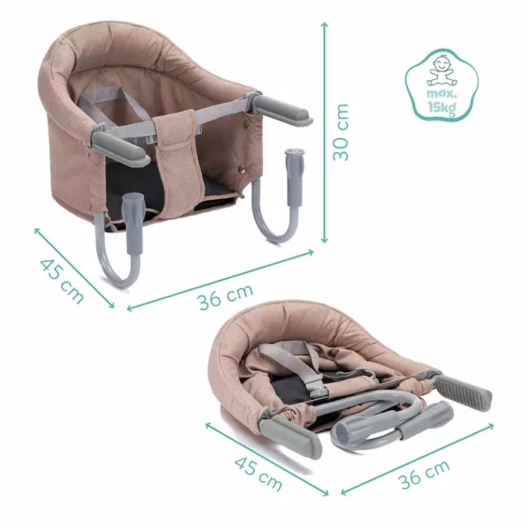 Stolová detská stolička Fillikid Comfort v prírodnej farbe 399-09