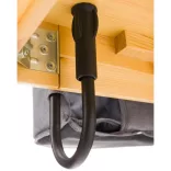 Stolová detská stolička Fillikid Comfort, sivá 399-07