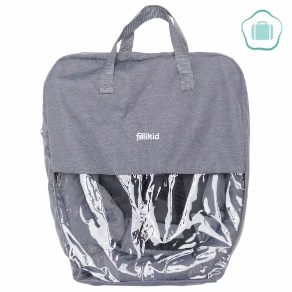 Stolová detská stolička Fillikid Comfort, sivá 399-07