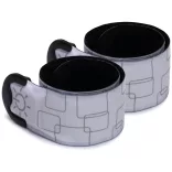 Fillikid pás s LED osvetlením pre kočík, biely 599-05