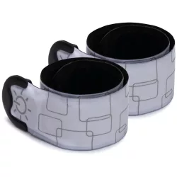 Fillikid pás s LED osvetlením pre kočík, biely 599-05