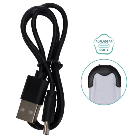 Fillikid pás s LED osvetlením pre kočík, biely 599-05