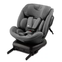   Detská autosedačka Kinderkraft Xpedition 3 i-Size 360° Isofix 40–150 cm, sivá