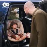 Detská autosedačka Kinderkraft Xpedition 3 i-Size 360° Isofix 40–150 cm, sivá
