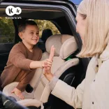 Detská autosedačka Kinderkraft Xpedition 3 i-Size 360° Isofix 40–150 cm, sivá