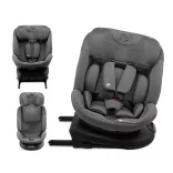 Detská autosedačka Kinderkraft Xpedition 3 i-Size 360° Isofix 40–150 cm, sivá