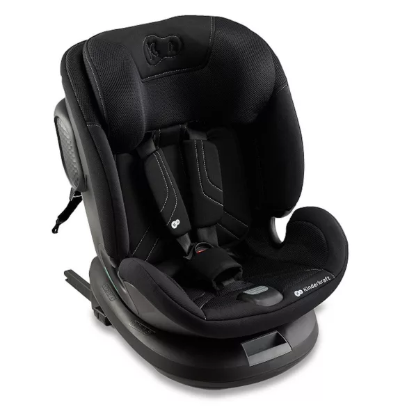 Detská autosedačka Kinderkraft Xpedition 3 i-Size 360 stupňov Isofix 40–150 cm čierna