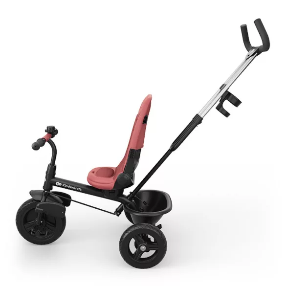 Kinderkraft trojkolka Aston 2 Plus ružová