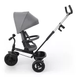 Trojkolesový bicykel Kinderkraft Aston 2 Plus, sivý