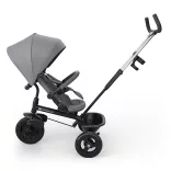 Trojkolesový bicykel Kinderkraft Aston 2 Plus, sivý