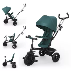 Kinderkraft trojkolka Aston 2 Plus zelená