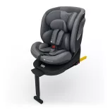 Detská autosedačka Kinderkraft I-360 Plus 2 i-Size Isofix 40–150 cm, sivá