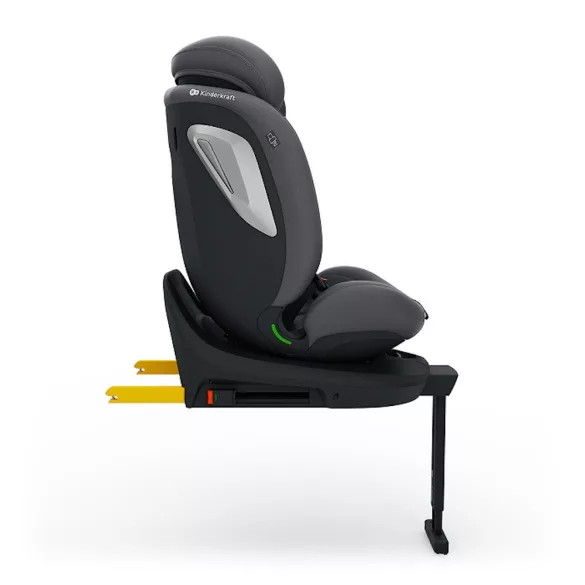 Detská autosedačka Kinderkraft I-360 Plus 2 i-Size Isofix 40–150 cm, sivá